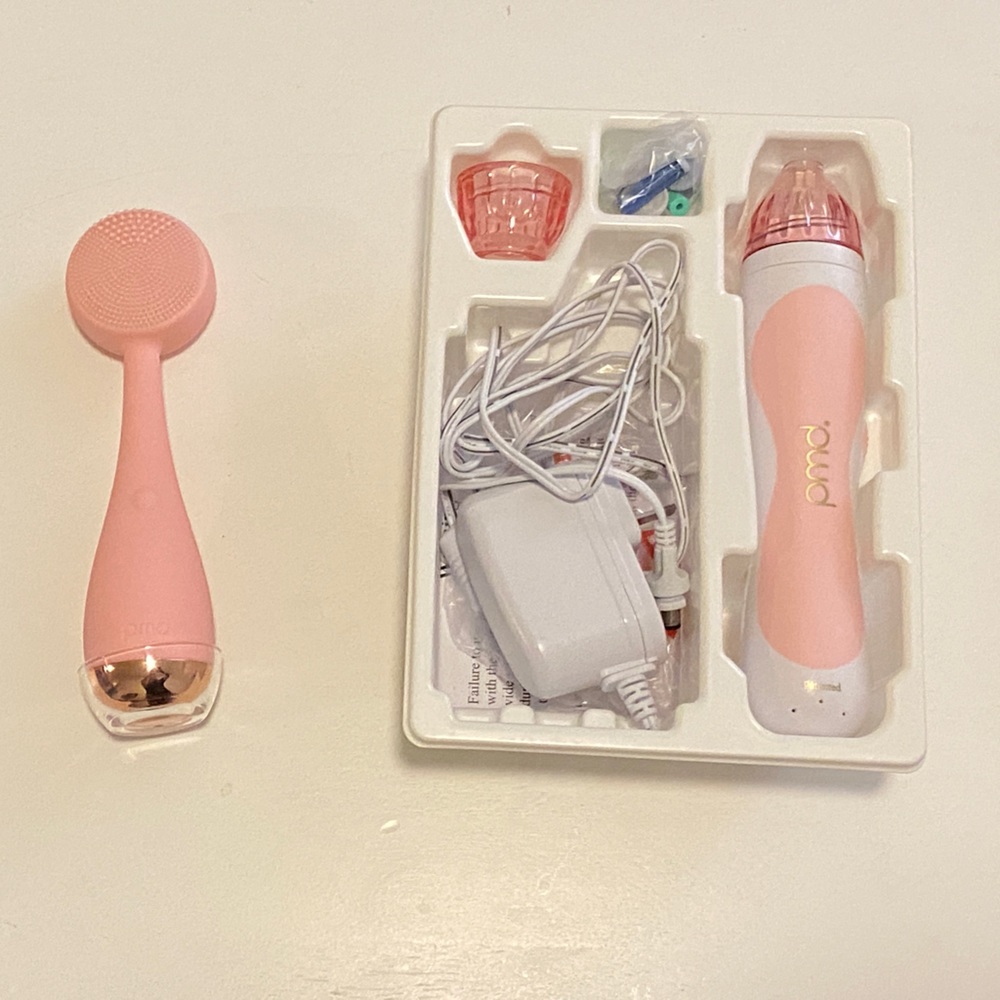 Pink PMD Microdem Classic and Facial Cleansing Tool